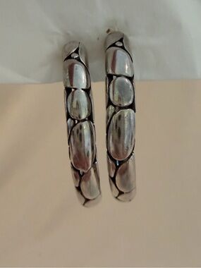 John Hardy Silver Hoops